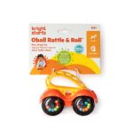 Bright Starts – Oball Easy Grasp Rattle and Roll Toy