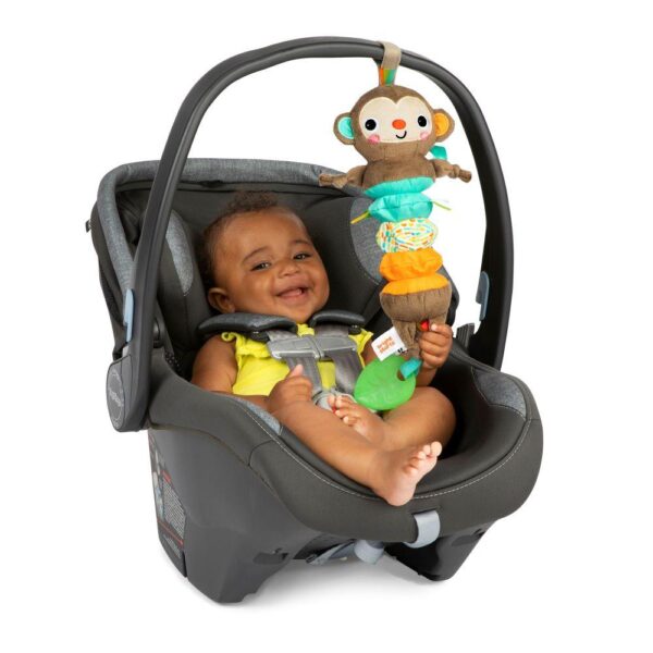 Bright Starts – Pull, Play & Boogie Musical Activity Toy for Stroller – Monkey