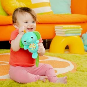 Bright Starts - Tug Tunes On-the-go Toy for Stroller and Carriers - Elephant