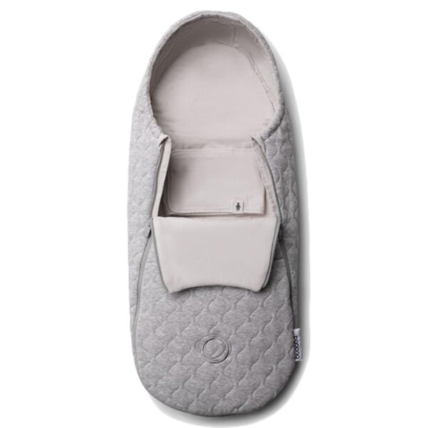 Bugaboo – Newborn Foot Muff Inlay Light – Grey Melange