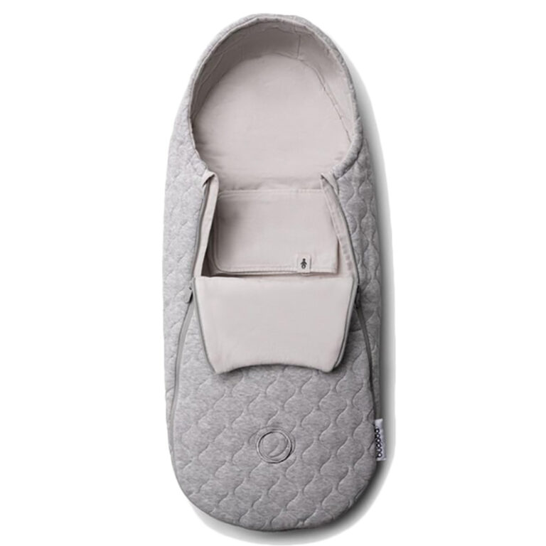 Bugaboo - Newborn Foot Muff Inlay Light - Grey Melange