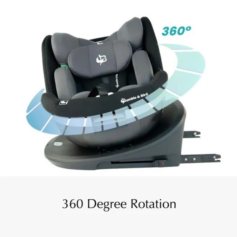 Bumble & Bird - Robin ISOFIX Car Seat - Group 0+/1/2/3 - Black (Exclusive)
