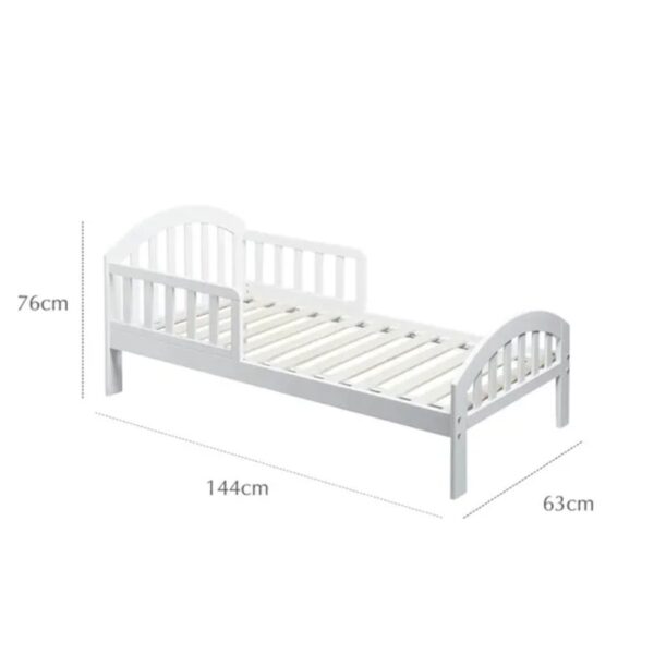 Bumble & Bird – Ava Toddler Bed – White
