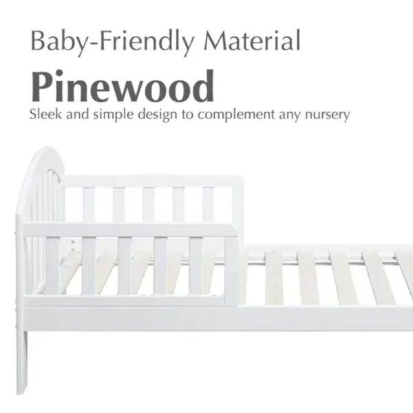 Bumble & Bird – Ava Toddler Bed – White