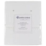 Bumble & Bird – Embroidered Duvet Cover & Pillowcase For Cot – Grey