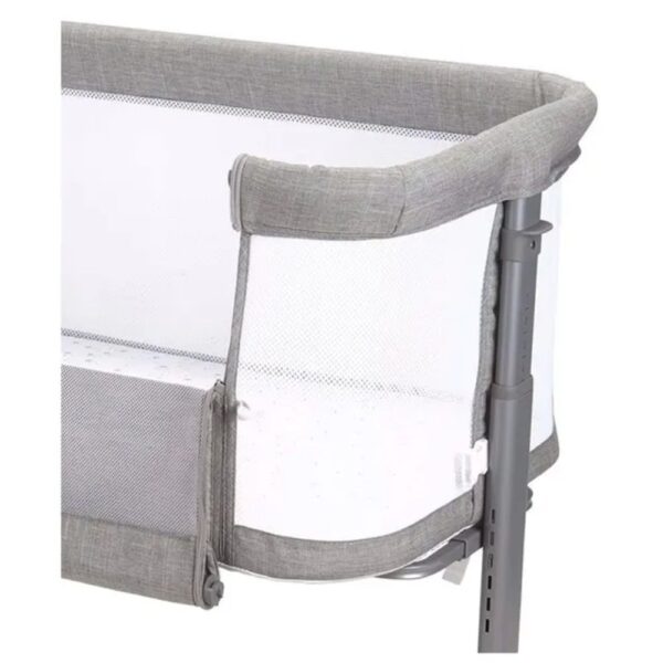 Bumble & Bird – Everyday Baby Bedside Bassinet – Grey