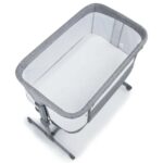 Bumble & Bird – Everyday Baby Bedside Bassinet – Grey