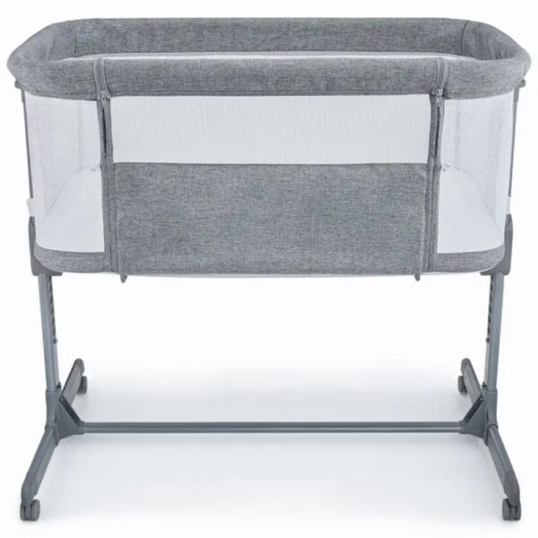 Bumble & Bird – Everyday Baby Bedside Bassinet – Grey