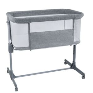 Bumble & Bird – Everyday Baby Bedside Bassinet – Grey