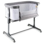 Bumble & Bird – Everyday Baby Bedside Bassinet – Grey