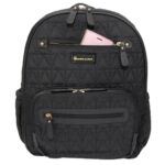 Bumble & Bird – Nylon Diaper Backpack Set – 4pcs – Black
