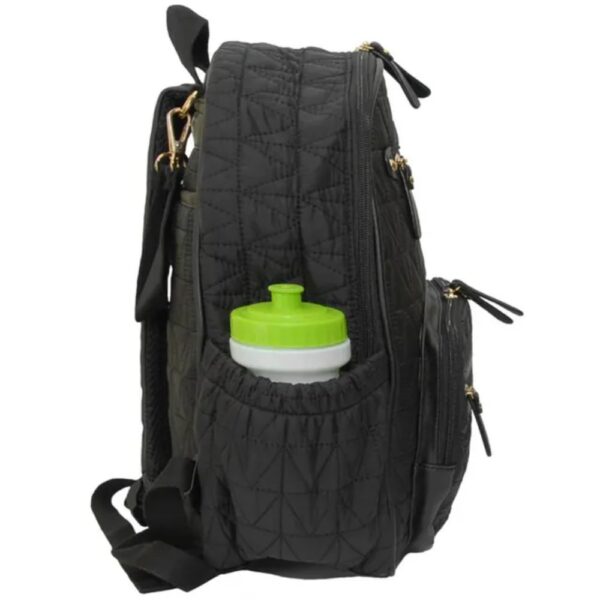 Bumble & Bird – Nylon Diaper Backpack Set – 4pcs – Black