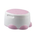 Bumbo – Baby Potty Trainer With Detachable Toilet Seat & Step Stool – Cradle Pink