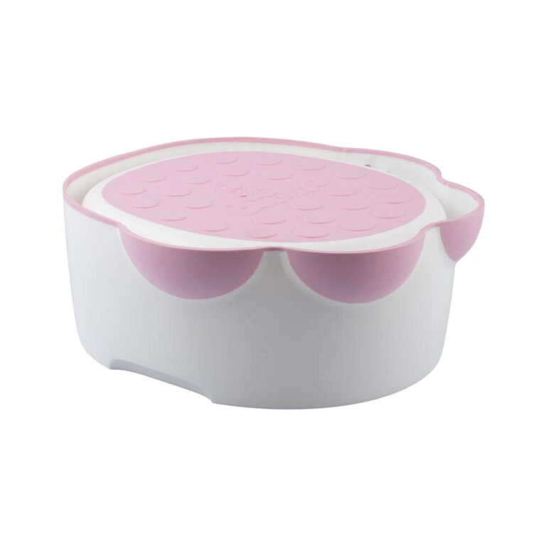 Bumbo - Baby Potty Trainer With Detachable Toilet Seat & Step Stool - Cradle Pink