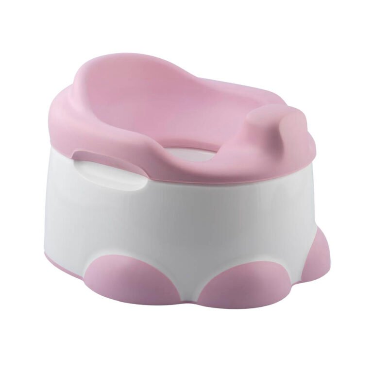 Bumbo - Baby Potty Trainer With Detachable Toilet Seat & Step Stool - Cradle Pink