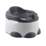 Bumbo – Baby Potty Trainer With Detachable Toilet Seat & Step Stool – Slate Grey