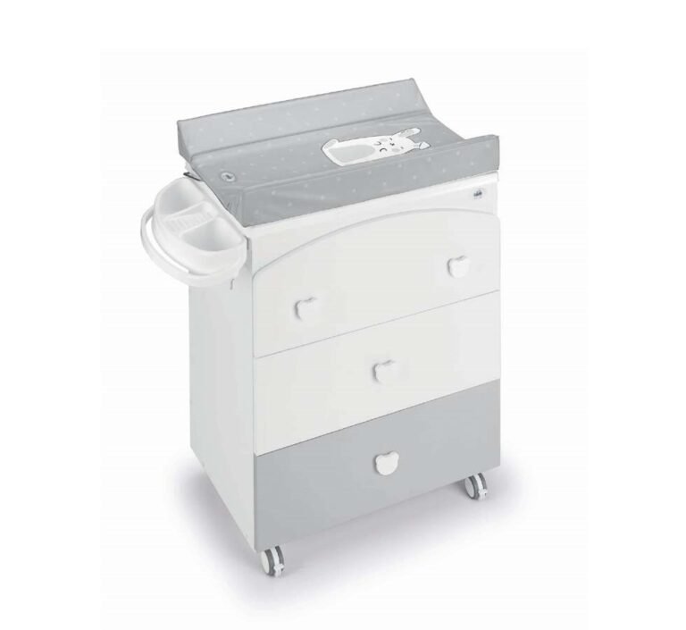 Cam - Cassettiera Arco Bianca C/Cassetto G-C265 | Baby Bath, Changing Station & Chest of Drawers (3-in-1)