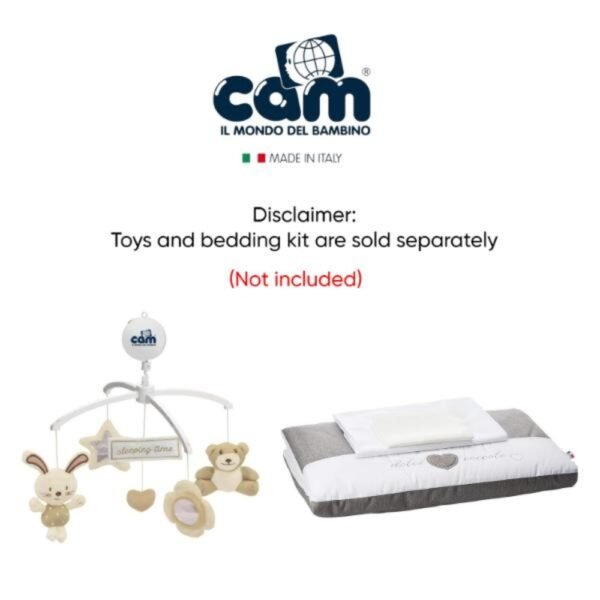 Cam-Cradle Cullami Crib – Beige