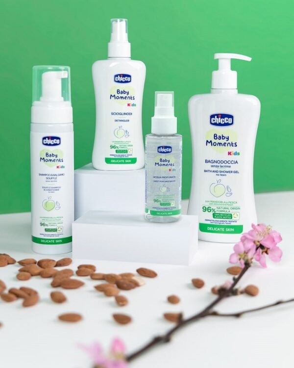 Chicco Baby Moments Hair Detangler for Kids Delicate Skin 0m+ 200ml