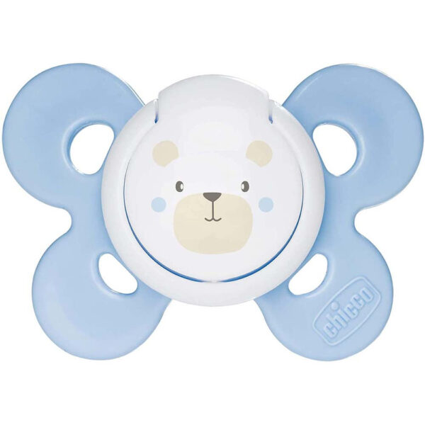Chicco – Soother Physio Comfort Silicone 0-6m Blue – 1 Pc