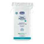 Chicco Baby Moments Soft Cotton Squares for Baby Skin 0m+ 60pcs