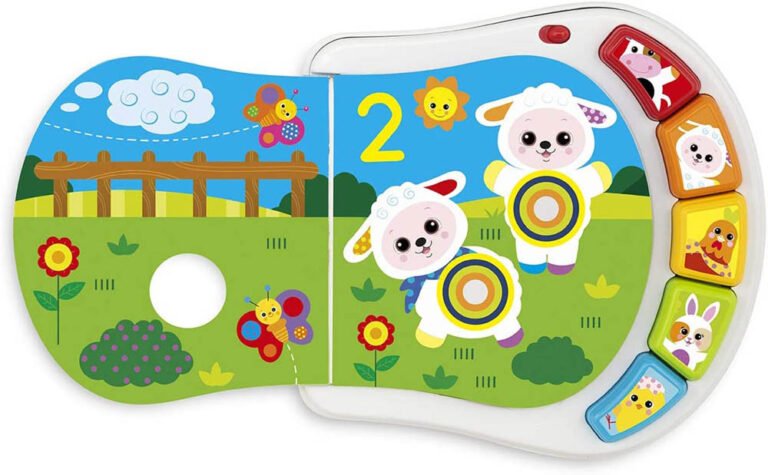 Chicco - Baby Senses Counting Farm Plastic First Toy 6-36m