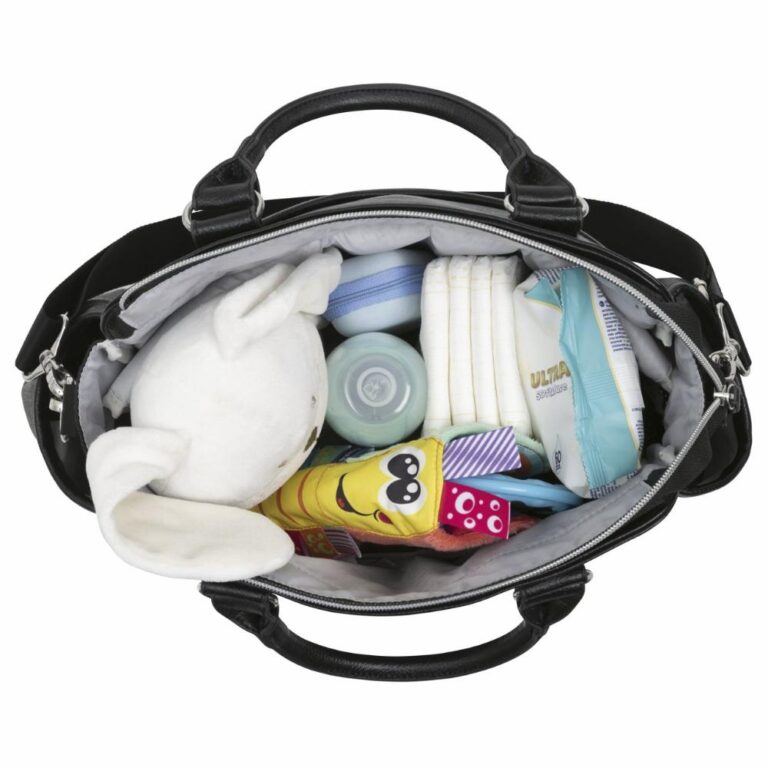Chicco - Black Satin Mysa Bag
