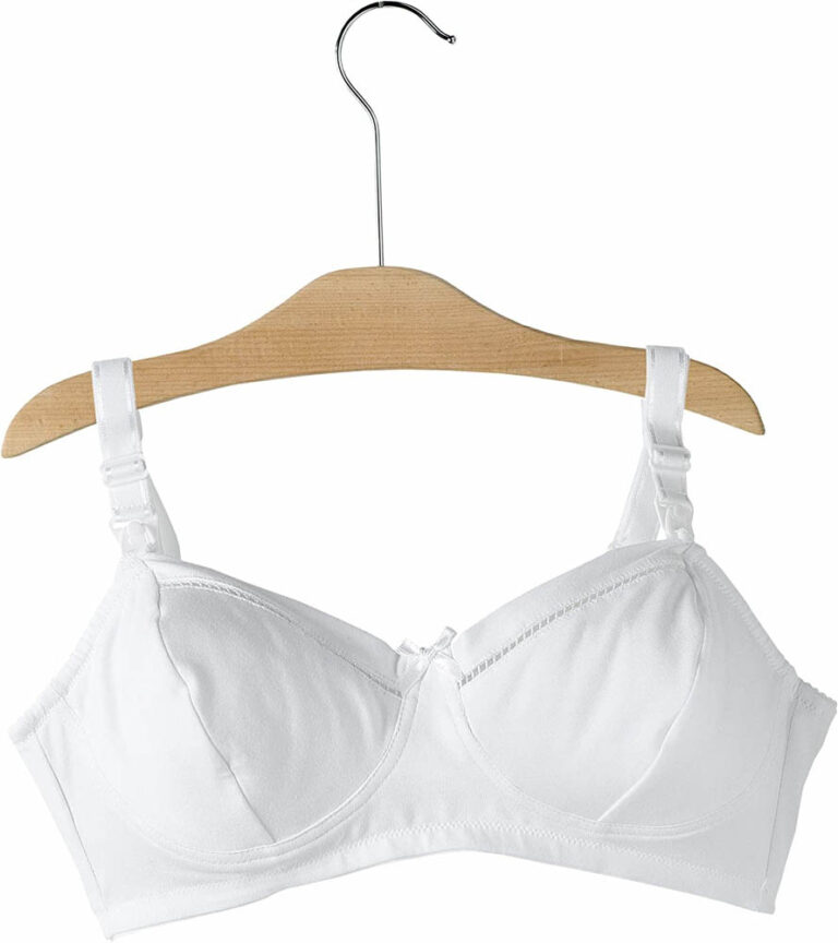 Chicco - Cotton Stretch Nursing Bra - White -4C