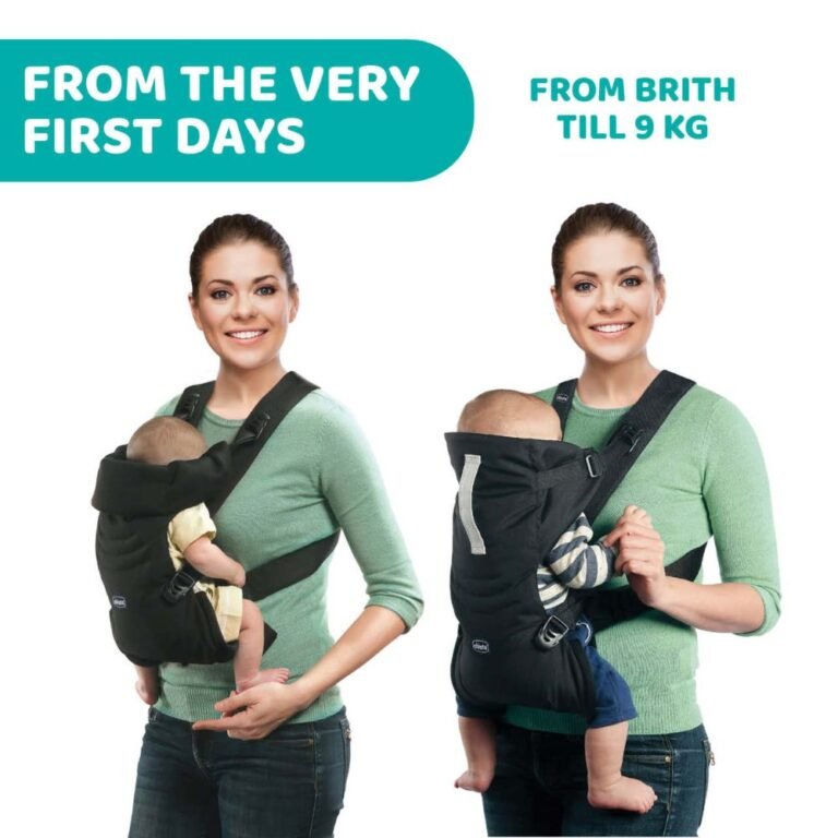 Chicco EasyFit Baby Carrier 0-9kg, Moon Grey
