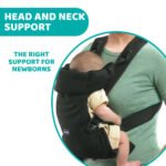 Chicco EasyFit Baby Carrier 0-9kg, Moon Grey