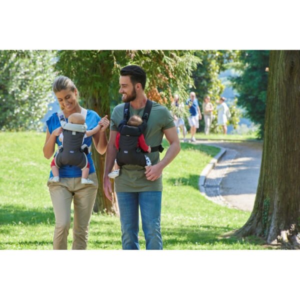 Chicco EasyFit Baby Carrier 0-9kg, Moon Grey
