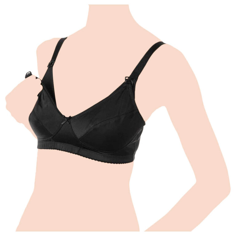 Chicco - Microfibre Nursing Bra - Black - 6D