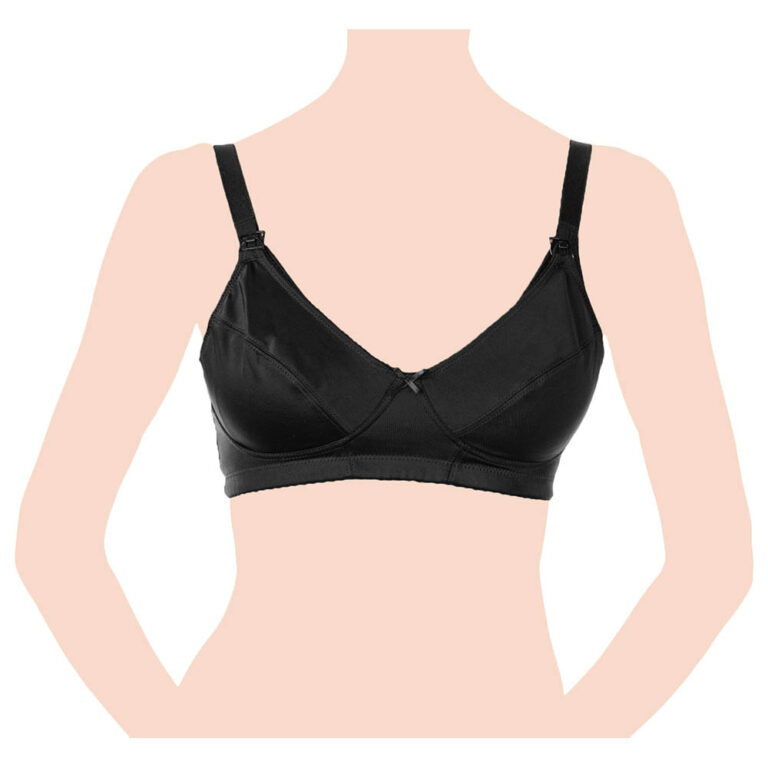 Chicco - Microfibre Nursing Bra - Black - 6D