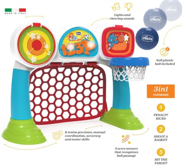 Chicco – Multisport League 2-5y, Multicolor