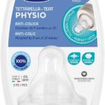 Chicco – Physio Teat Silicone 6m+ Food Flow 2Pcs