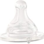 Chicco – Physio Teat Silicone 6m+ Food Flow 2Pcs
