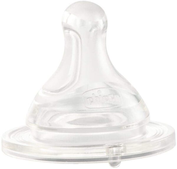 Chicco – Physio Teat Silicone 6m+ Food Flow 2Pcs