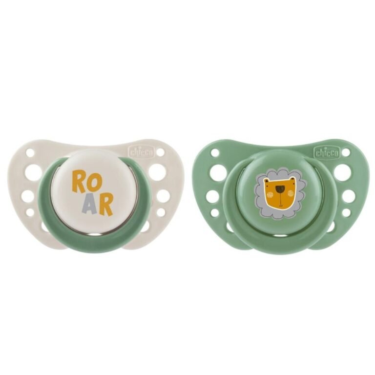Chicco - PhysioForma Air Silicone Soother 2-6m 2Pcs - Green (Mixed)