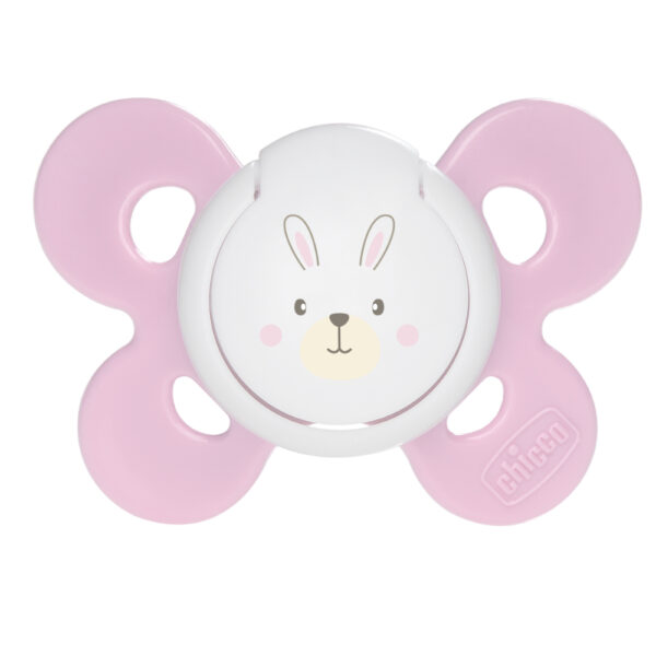 Chicco PhysioForma Comfort Silicone Soother 2-6m 1Pc, Pink
