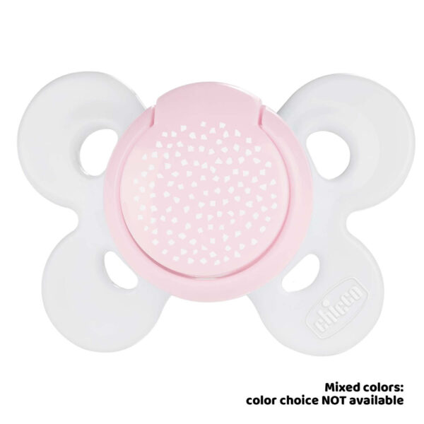 Chicco PhysioForma Comfort Silicone Soother 2-6m 1Pc, Pink