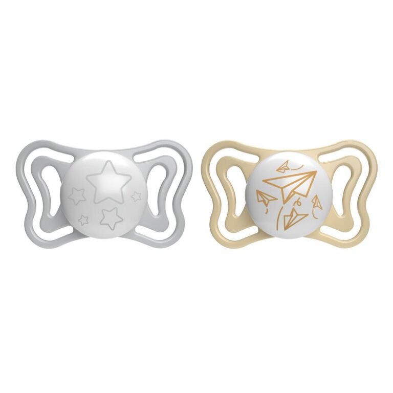 Chicco - PhysioForma Light Silicone Soother 6-16m 2Pcs - Glow/Lumi (Mixed)