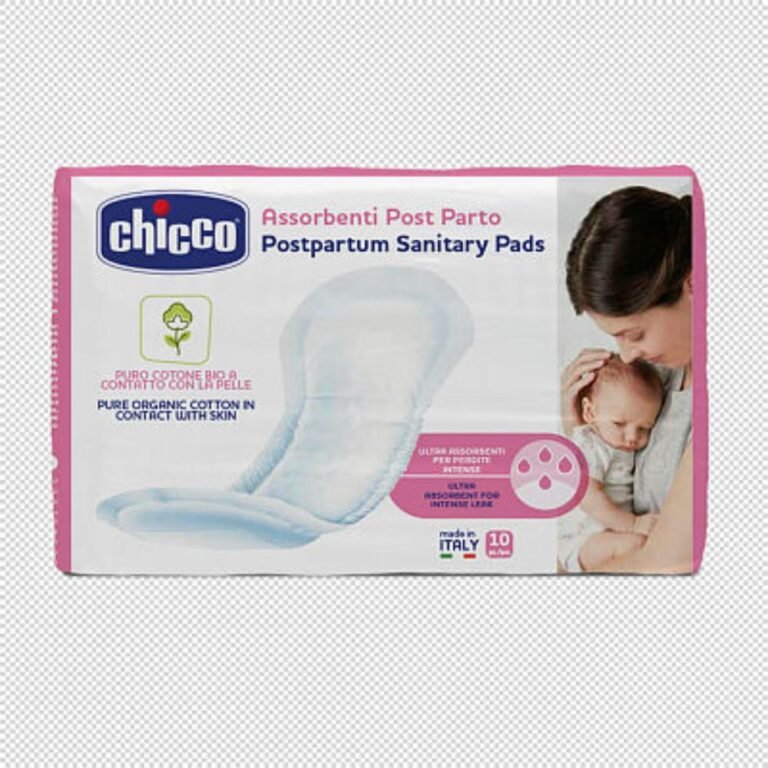 Chicco - Postpartum Sanitary Pads Pure Organic Cotton (10 Pcs)