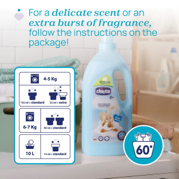 Chicco – Sweet Talcum Softener 1.5L