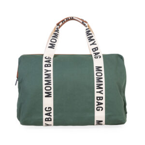 Childhome – Mommy Bag Signature Canvas – Green