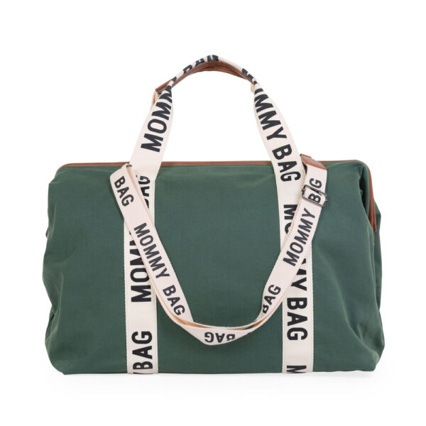 Childhome – Mommy Bag Signature Canvas – Green
