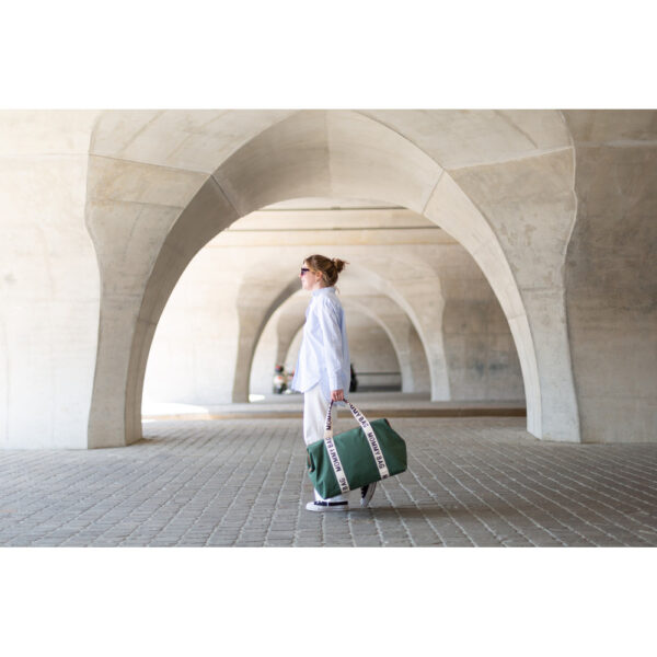 Childhome – Mommy Bag Signature Canvas – Green
