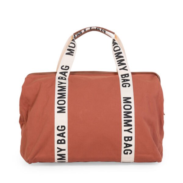 Childhome – Mommy Bag Signature Canvas – Terracotta
