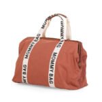 Childhome – Mommy Bag Signature Canvas – Terracotta