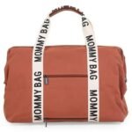 Childhome – Mommy Bag Signature Canvas – Terracotta