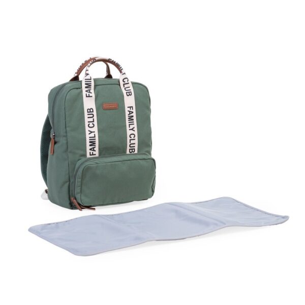 Childhome – Signature Canvas Family Club Backpack – Green